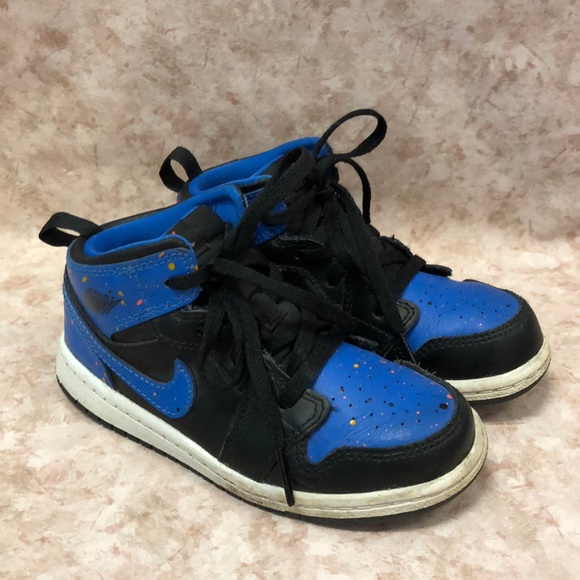 royal paint splatter